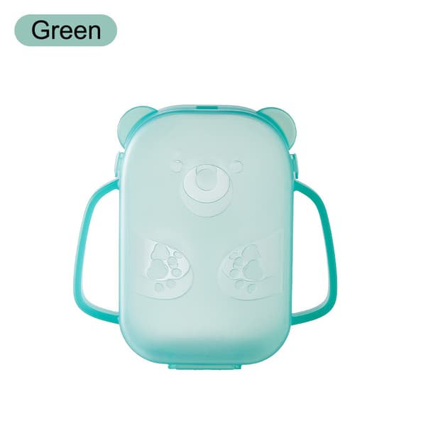 Praktisk poseholder Rodfri snackposeholder til småbørn Green