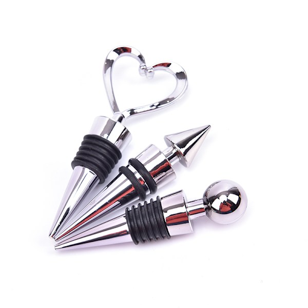 Flaskepropp Elegant vinlagring Twist Cap Plug Gjenbrukbar Vac round head