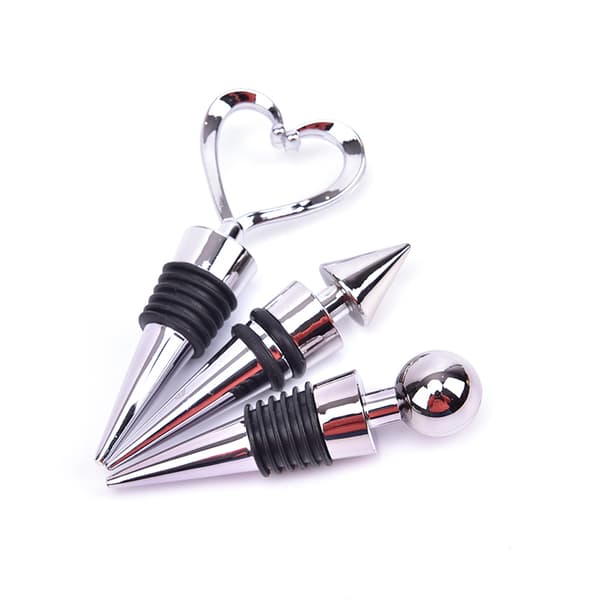Flaskpropp Elegant vinförvaring Twist Cap Plugg Återanvändbar Vac round head