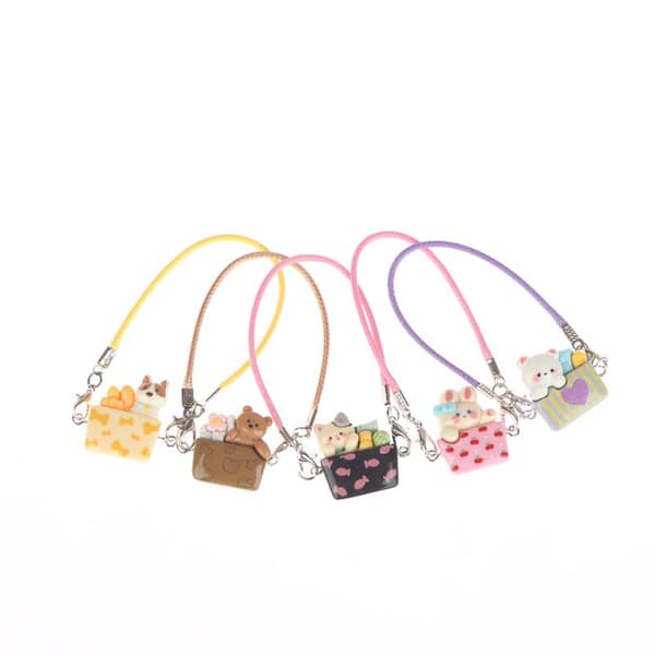 5/10 st Mini Docka Husdjursväska Dockor Hals Tillbehör Docka 5pcs random