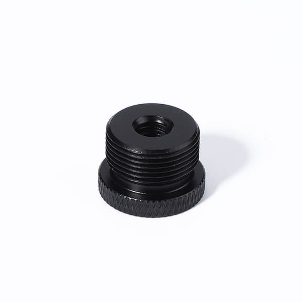 Mikrofonstativ konverteringsskruer 1/4" til 5/8" Gevindskrue Mo Black