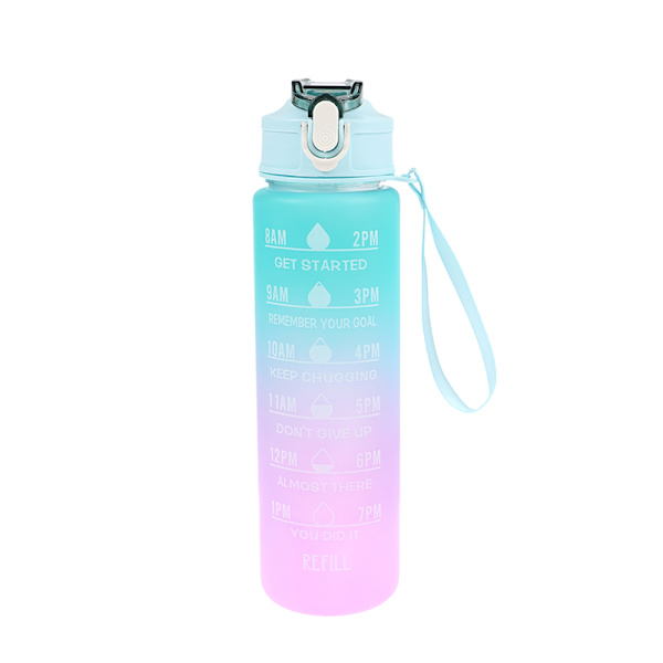 900 ml urheiluvesipullo, vuotamaton pullo Green