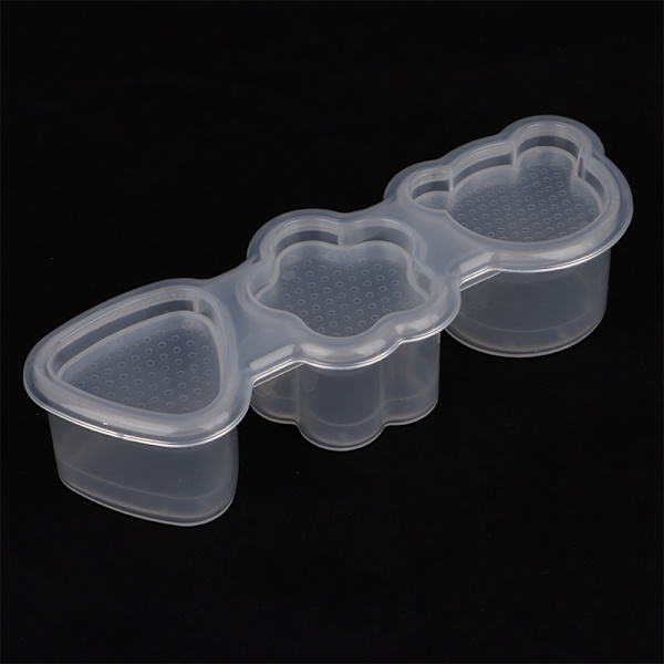 1 st tecknad form risboll set sushi form bento stämpel kitche