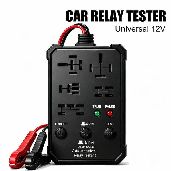 Testare av fordonsreläer Spänningstestare Bilbatteriinspektion