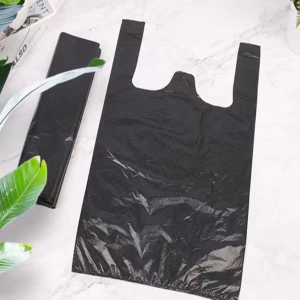 100 stk. vestplastpose husholdningsfortykket plastpose engangs A3