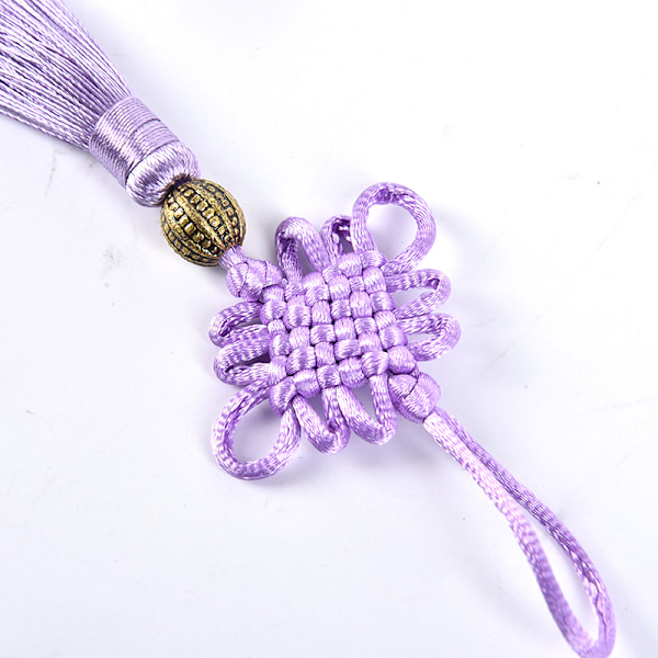 2 st  Knut Jubilant Tassel Heminredning Hänge DIY Hantverk Tas Red