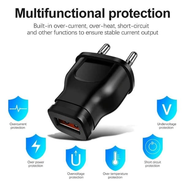 Mobiltelefonopladere AC 5V 1A USB-oplader Mini Strømadapter U A4
