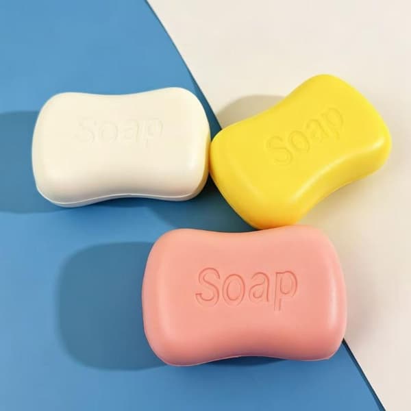 1PC Knasende Sæbebold Stressbold Fyldt Blødt Fidget Legetøj White