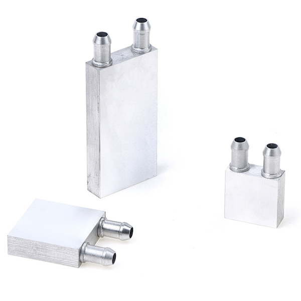 Primært aluminium vannkjøleblokk varmeavledersystem for PC La 40x80x12MM