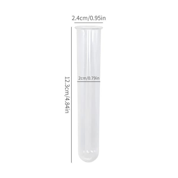 Blomster Reagensglas Holder Silikoneforme DIY Håndlavet Vasebakke E A9
