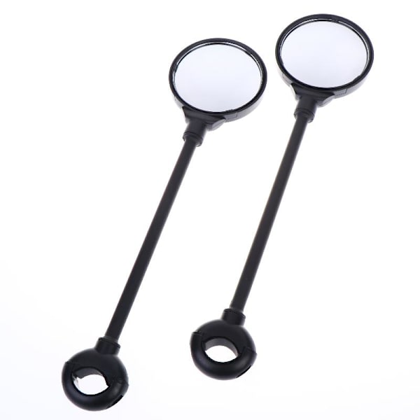 1/2 st. backspeglar för styre, roterbara, justerbara backspeglar 2Pcs
