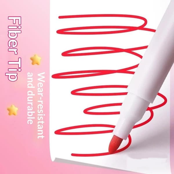24 st raderbara whiteboardpennor med borstar raderbar station Black B