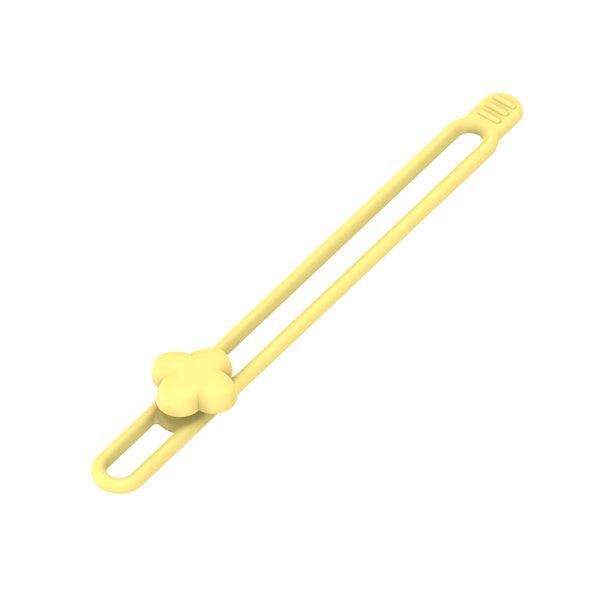 Multi-purpose silikone gummi rem Silikone wrap bands Bento B Yellow