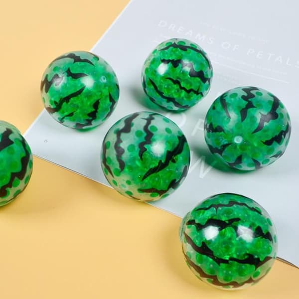 Myk Fruktlignende Vannmelon Perle Squishy A1