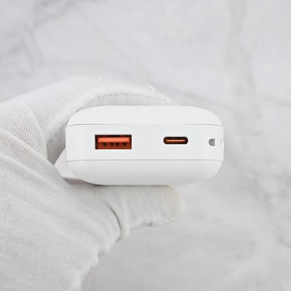 21700 Powerbank Shell Plastikhus til 2 stk. 21700 Batterier Com White A2