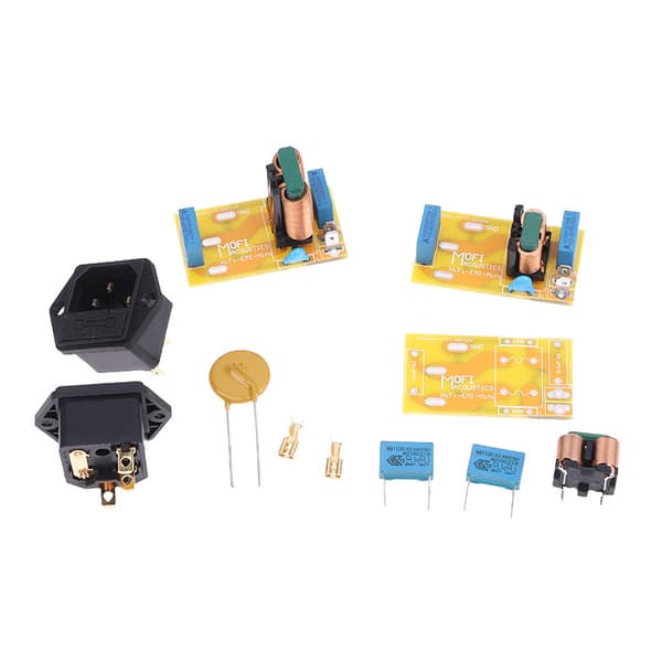 Kullattu AC-virtapistoke 4A/10A EMI-suodatinpistorasia 10A finished
