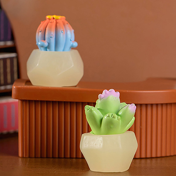 Creative e Simulation Cactus Decoration Fleshy Desktop Ornament A5