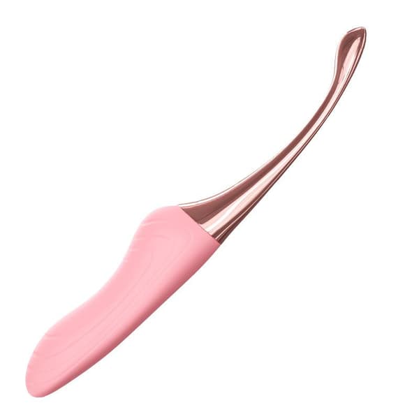 Högfrekvent G-punktsklitorisstimulator Kvinnlig Vibrerande Massage Red Set