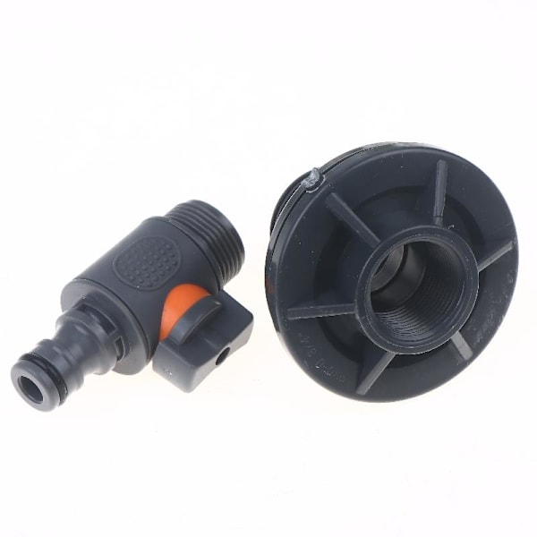 PVC Vattentunna Adapter Gray