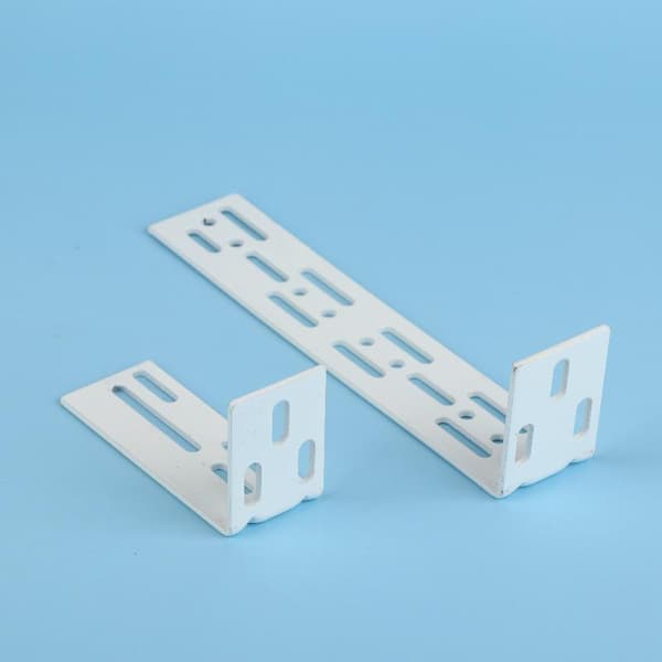 1/2 st väggfäste hårdvara för elektronisk gardin enkel/dubbel long 2pcs
