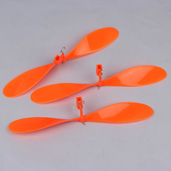 10st 180mm gummibandsdriven propeller för modellflygplan Pr