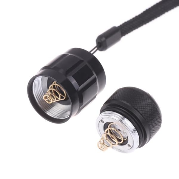 501 502 C8 C12 LED-taskulampun painikekytkinkotelo taskulampun korjaus C12