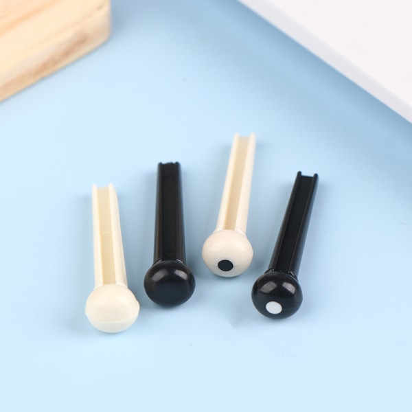 20st Akustisk gitarr Bridge Pins för 6 String Ersättning Plas D