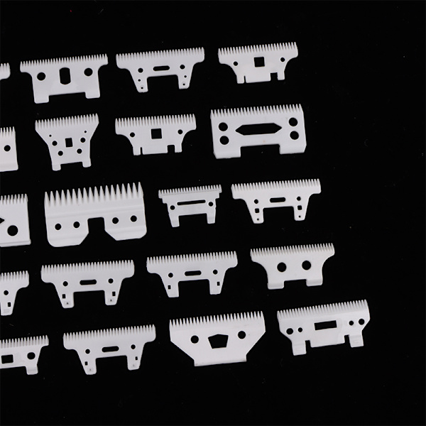 2-hulls stagger-tooth keramisk bevegelig blad trådløs klipper Rep A11