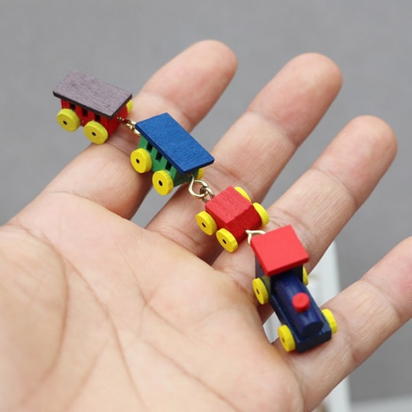 1:12 Dukkehus Miniature Tog Ornament Home Model Decor Kid Pr