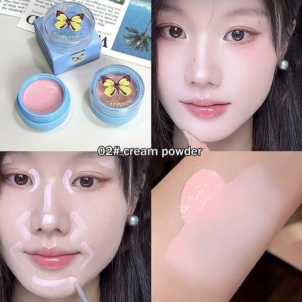 Cappuvini Highlighter Sminke Highlighter Krem Skimmer Highlighter 2