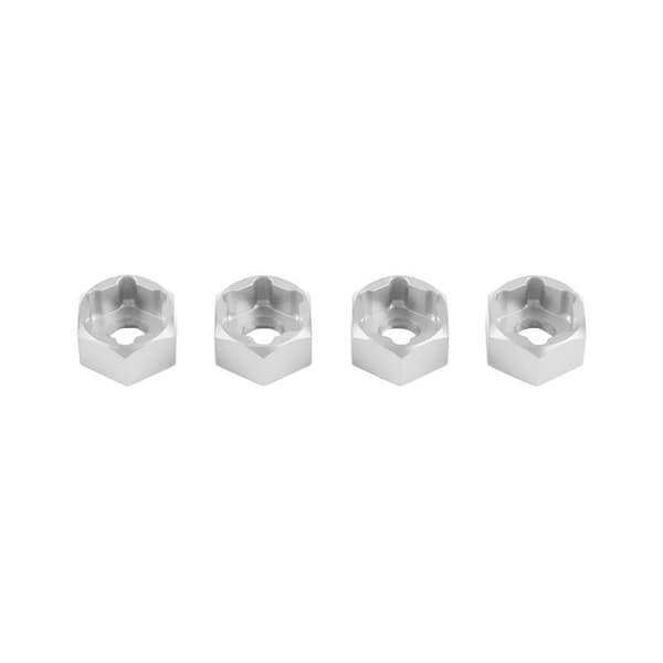 4st 5mm till 7mm Hex Hjulnavsadaptrar Konvertering för Axial SCX Red