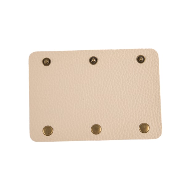 1st Bagageväska Handtag Wrap PU-läderfodral Cover Tillbehör Shou Beige