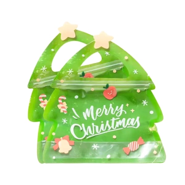 10 stk julegavepose til godteri Sjokoladekake Nougat Bisc 10PCS