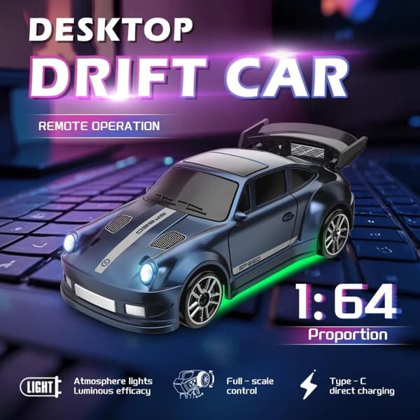 1:64 Skrivbordsdriftbil Fyrhjulsdrift Full Proportion Mini R A1