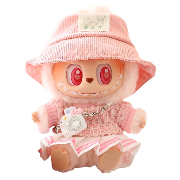 5 Vaatekappaletta Labubu-nukkeille, Tyylikkäät Kawaii Ou -asusteet A1
