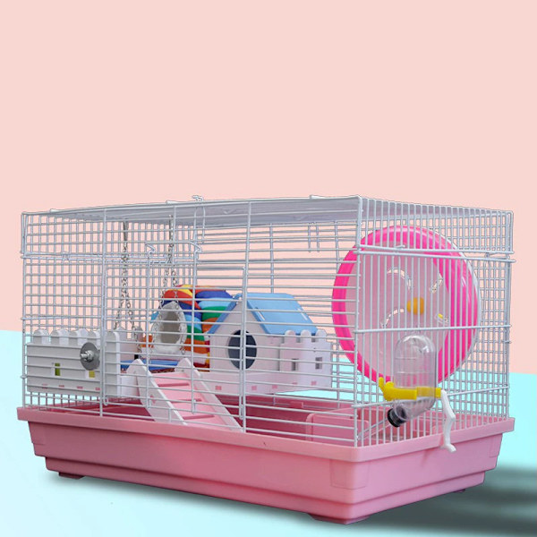 Bærbart Hamsterbur og Habitater Blue