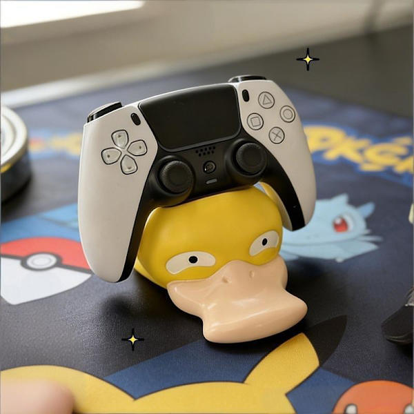 Tecknad Psyduck Spelkontrollställ A