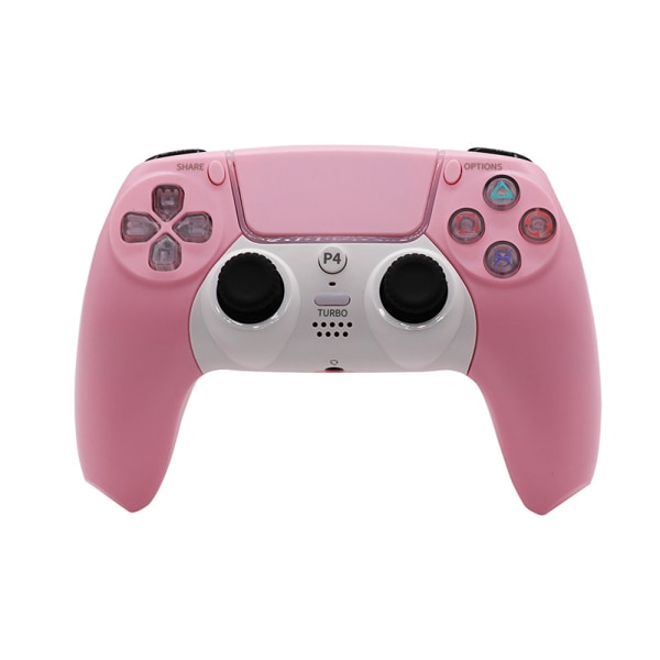P49 trådløs gamepad Bluetooth-kompatibel til PS4 Controller Fi Pink