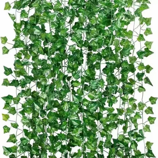 Kunstige hængeplanter, potteplanter, falsk eukalyptus, Boston A2