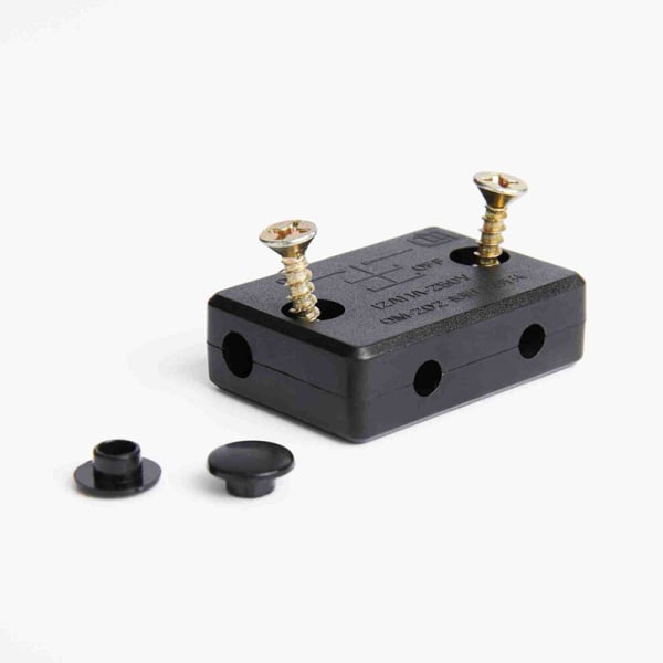 Garderobelysbryter Dør Touch Switch Automatisk belysning Cabi White
