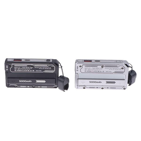 21700 Batteriladeretui 20W Type-C Batteriholder DIY Strøm Gray