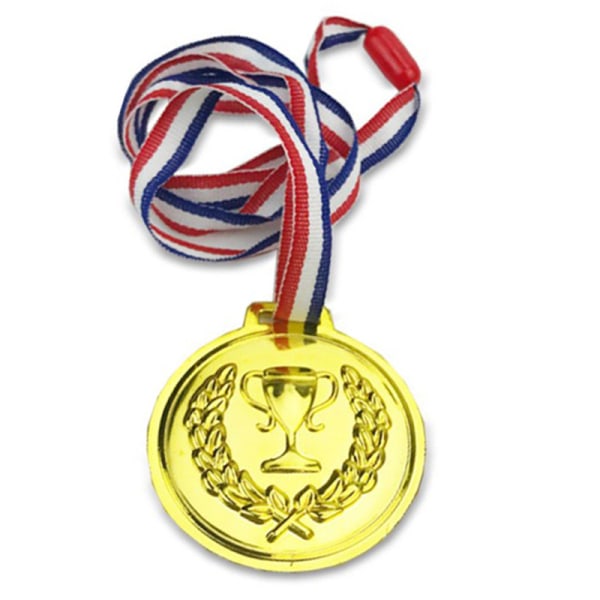 Guldprismedalj Vinnare Belöningstävling Priser Prismedalj f