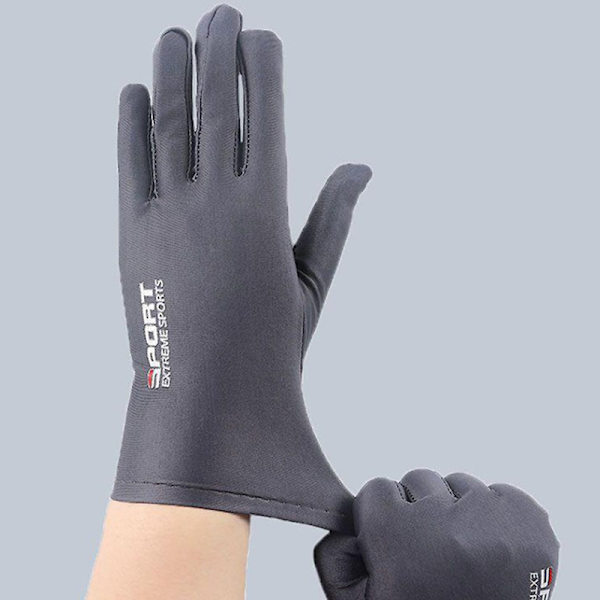 Sommarhandskar Herr Ice Silk Sun Proction Körhandske Fiske F Gray