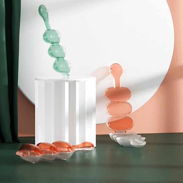 Kreativitet Rismjölbollformar Sushiform Maker DIY Kök Sushi M White