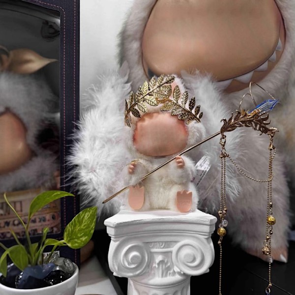 Englevinger til Labubu Dukker Tilbehør Stilig Kawaii Antrekk A3