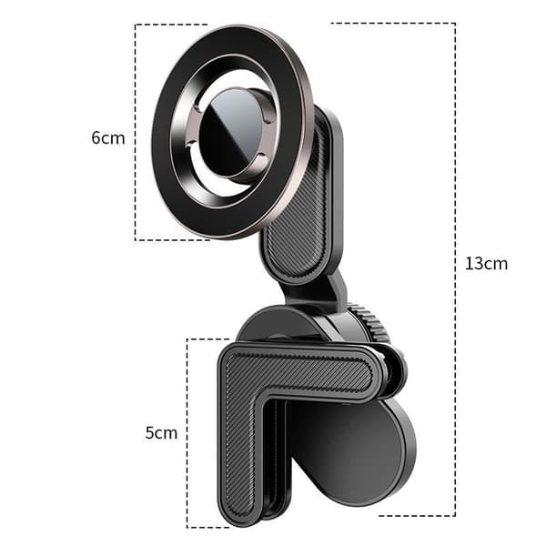Universal Magnetisk Telefonholder Bilskærm 360 Graders Rotation C28