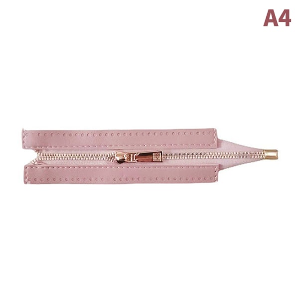 Lynlås til vævet taske hardware PU læder lynlås sytilbehør A4 9c8a | A4 |