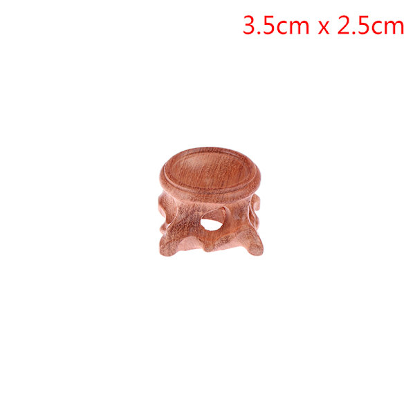 Syretræsgren Display Stativ Base til Krystalkugle Glo 3.5cm x 2.5cm