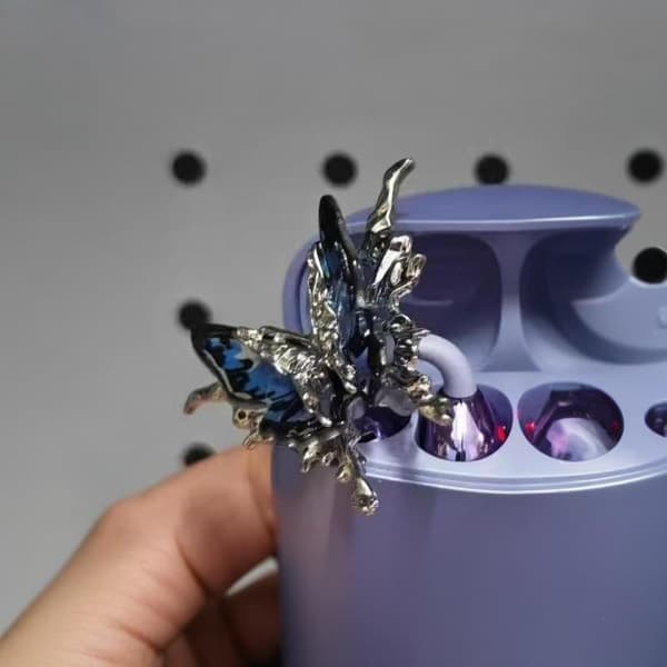 1 st DIY hörlursdiameter spänne zirkon dekorativ hörlur D A7