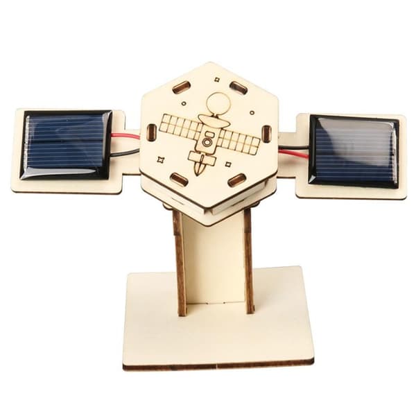 1 sett DIY solsatellitt kunstig montering barn student vitenskap A1